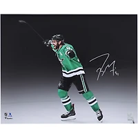 Tyler Seguin Dallas Stars Autographed 16" x 20" Kelly Green Jersey Celebration Spotlight Photograph