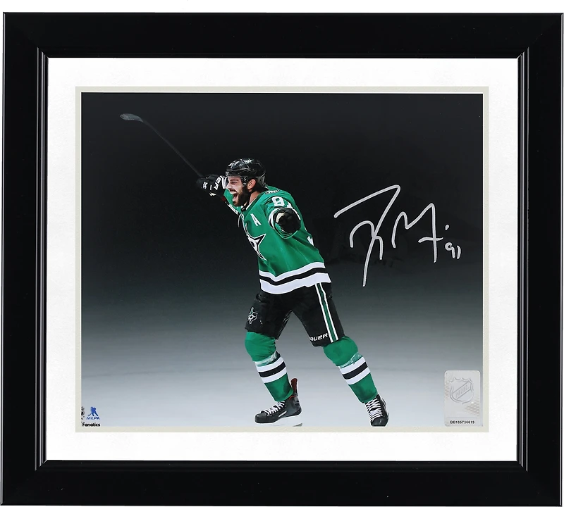 Tyler Seguin Dallas Stars Autographed 8" x 10" Kelly Green Jersey Celebration Spotlight Photograph