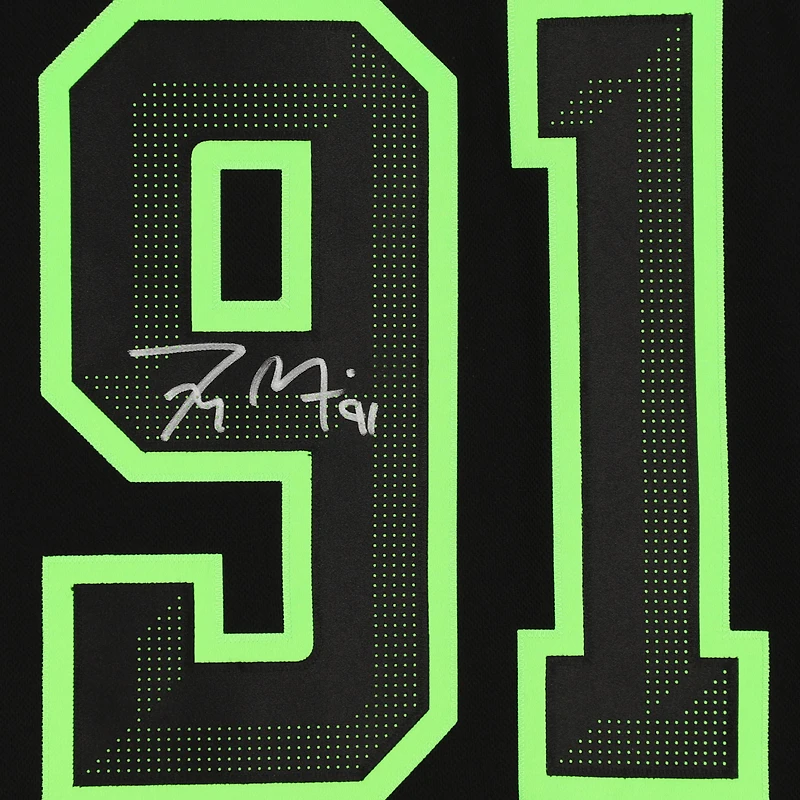 Maillot authentique Adidas noir alternatif autographié de Tyler Seguin, Dallas Stars