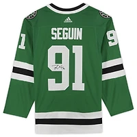 Maillot authentique Adidas vert autographié de Tyler Seguin (Dallas Stars)