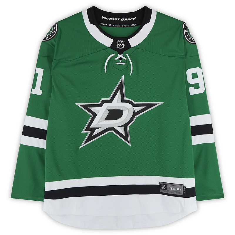 Maillot autographié par Tyler Seguin Dallas Stars Fanatics Breakaway vert