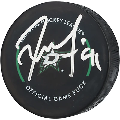 Tyler Seguin Dallas Stars Autographed Official Game Puck