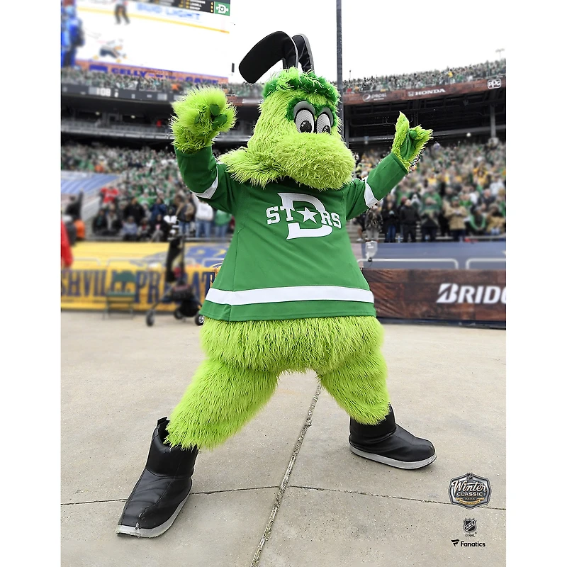 Photographie non signée de Victor E. Green des Dallas Stars lors la Classique d'hiver 2020