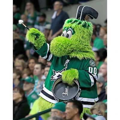 Victor E. Green Dallas Stars Unsigned Crowd Celebration Photograph