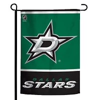 WinCraft Dallas Stars 12" x 18" Drapeau de jardin à logo double face
