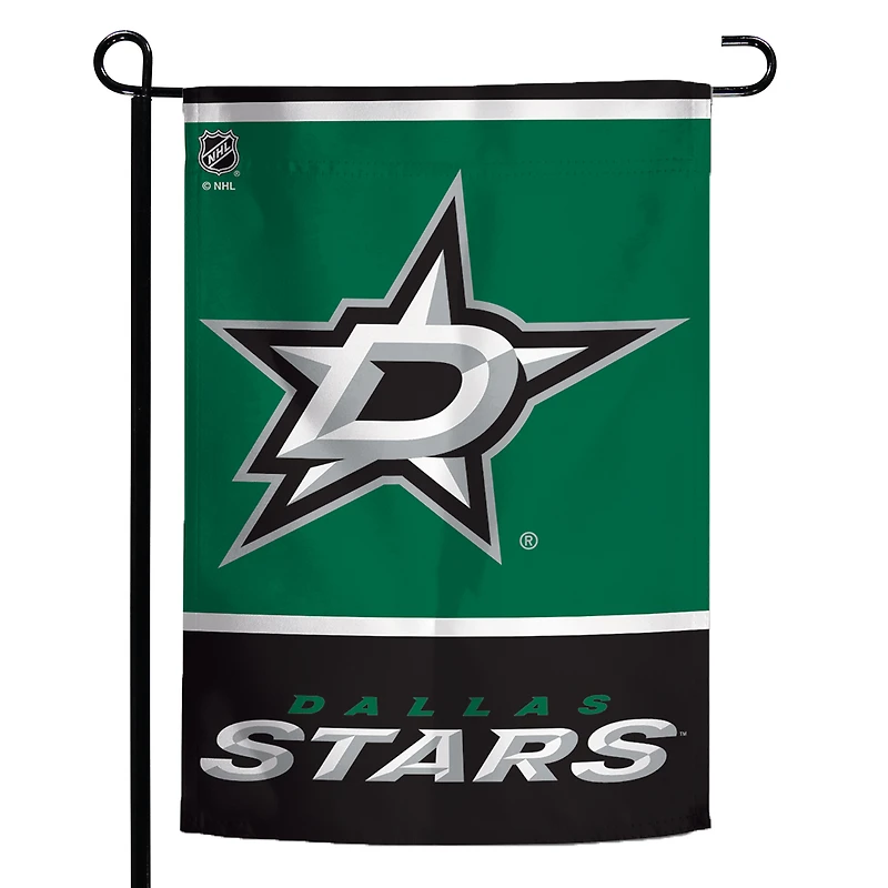 WinCraft Dallas Stars 12" x 18" Drapeau de jardin à logo double face