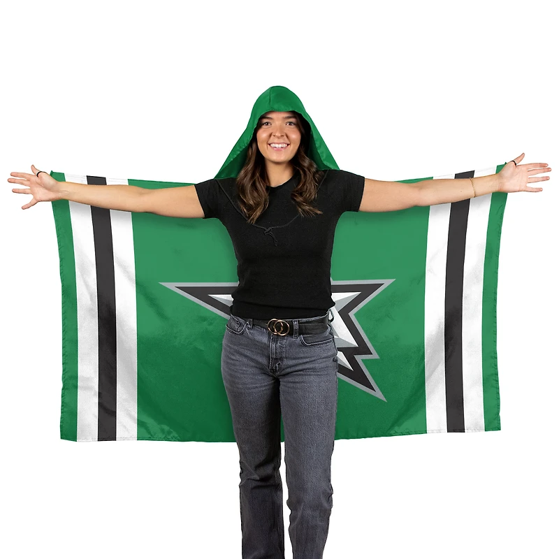 Drapeau à capuche WinCraft Dallas Stars 3' x 5'
