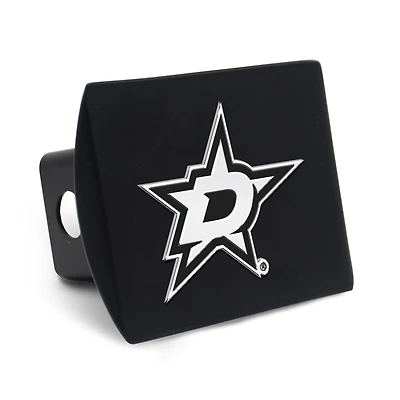 Housse d'attelage WinCraft Premium en métal chromé avec logo Dallas Stars