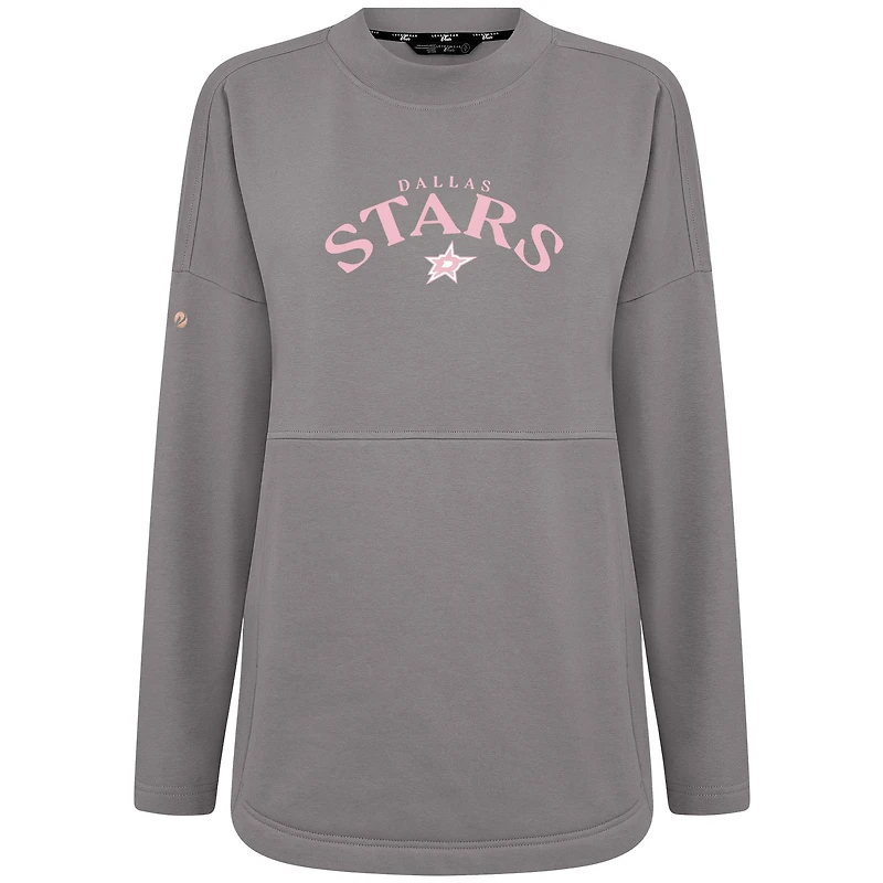 Women's Levelwear Dallas Stars Mother's Day Beaudry Arched Pullover Sweatshirt