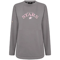Women's Levelwear Dallas Stars Mother's Day Beaudry Arched Pullover Sweatshirt