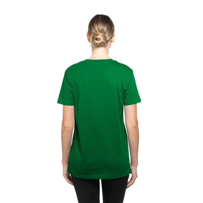 T-shirt à imprimé floral Dallas Stars Glam Game de New Era pour femme, vert