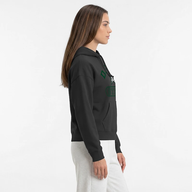 Sweat à capuche Champion noir Dallas Stars pour femme