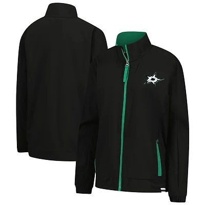 Women's Fanatics Black Dallas Stars Authentic Pro Rink Coaches Full-Zip Jacket