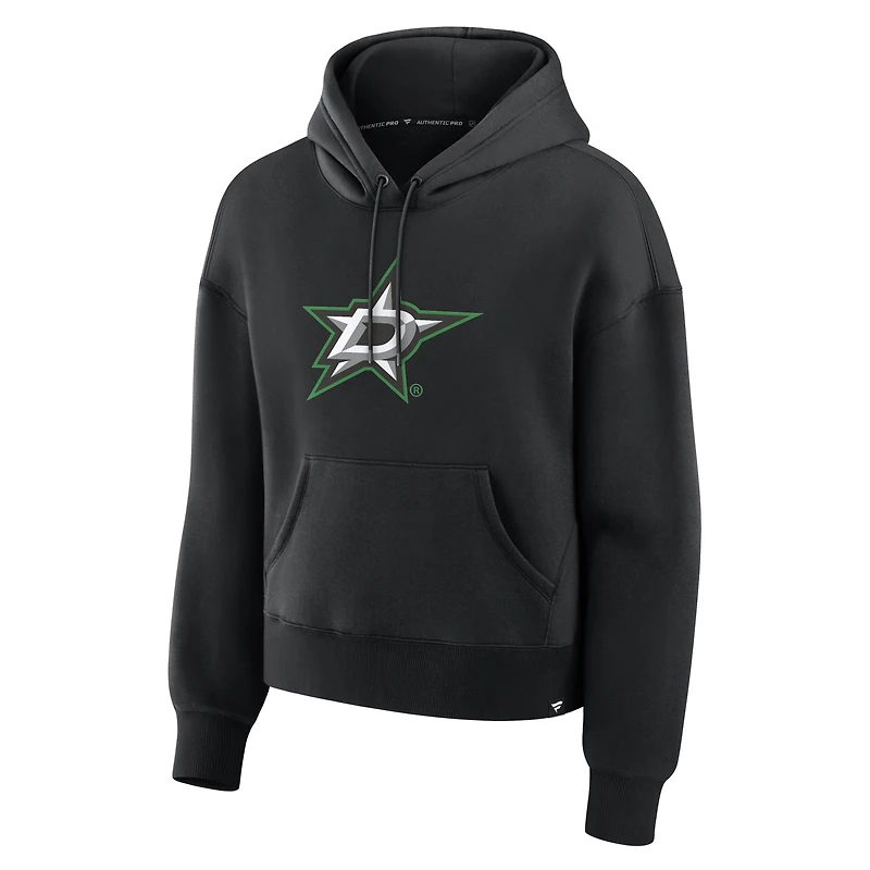 Women's Fanatics Black Dallas Stars Essential Hoodie