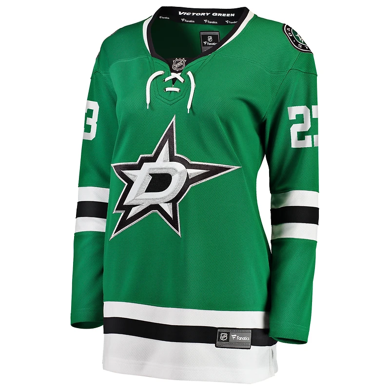 Women's Fanatics Esa Lindell Kelly Green Dallas Stars Breakaway Player Jersey