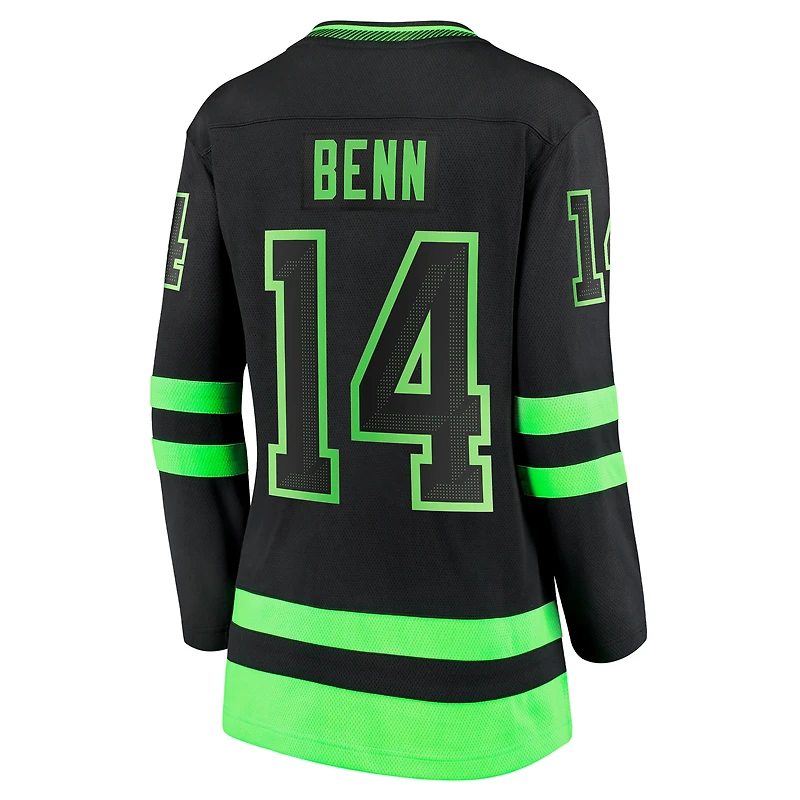 Women's Fanatics Jamie Benn Black Dallas Stars Alternate Breakaway Jersey