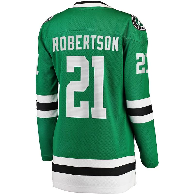 Maillot domicile Breakaway vert Kelly Jason Robertson des Stars de Dallas (Femme)