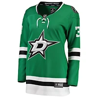 Maillot de joueur Fanatics pour femmes John Klingberg Kelly Green Dallas Stars Breakaway