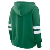 Women's Fanatics Kelly Green Dallas Stars Oversized Seize Pullover Hoodie