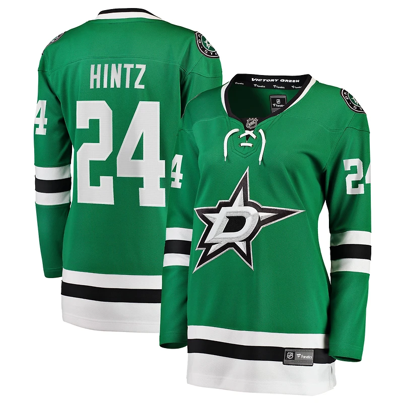 Maillot domicile Breakaway vert Kelly Roope Hintz des Stars de Dallas pour femmes (Fanatics)
