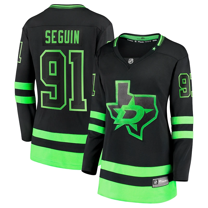 Women's Fanatics Tyler Seguin Black Dallas Stars Alternate Breakaway Jersey
