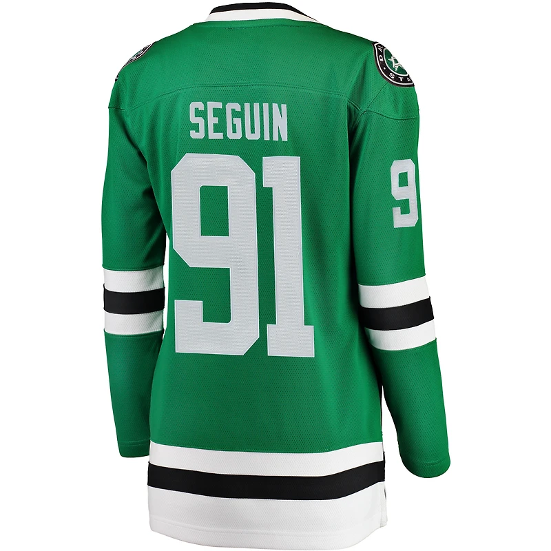 Maillot de joueur Breakaway Fanatics Tyler Seguin vert pour femmes