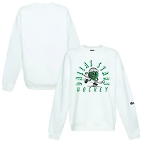Sweat-shirt oversize Hype and Vice blanc Dallas Stars Action Mascot pour femmes