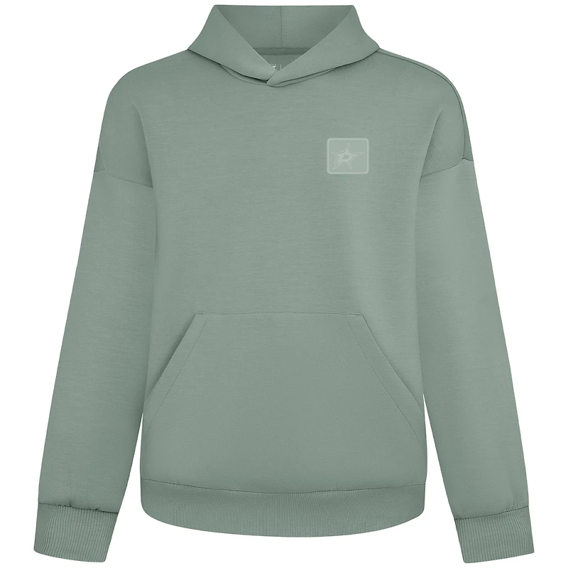 Women's Levelwear  Green Dallas Stars Tri-Blend Luxe Signature Hoodie