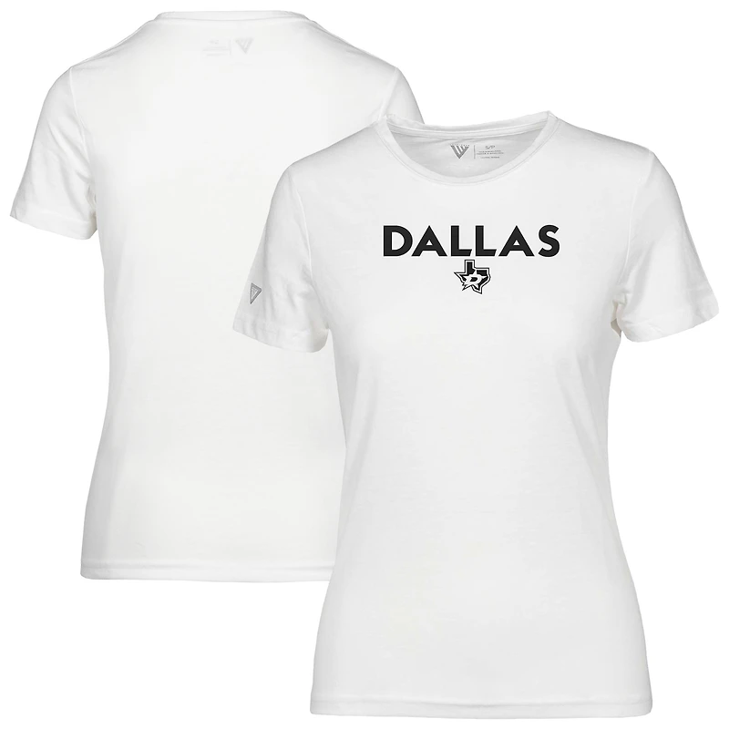 T-shirt capsule Dallas Stars Maddox City pour femme de Levelwear blanc