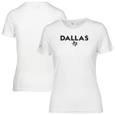 Women's Levelwear  White Dallas Stars Maddox City Capsule T-Shirt