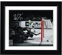 Wyatt Johnston Dallas Stars Autographed 8" x 10" 1st NHL Goal Spotlight Photograph