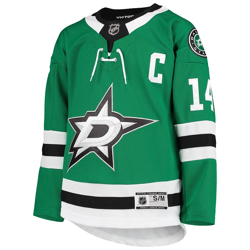 Youth Jamie Benn Kelly Green Dallas Stars Home Premier Player Jersey