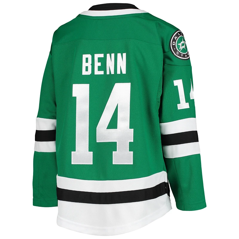 Youth Jamie Benn Kelly Green Dallas Stars Home Premier Player Jersey