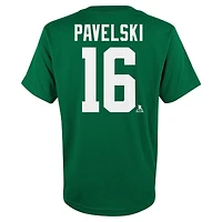 Youth Joe Pavelski Kelly Green Dallas Stars  Player Name & Number T-Shirt