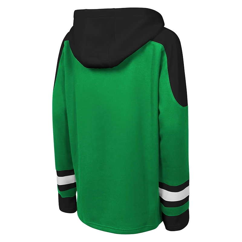 Sweat à capuche col en V pour jeunes Dallas Stars Ageless Must Have Home Kelly Green