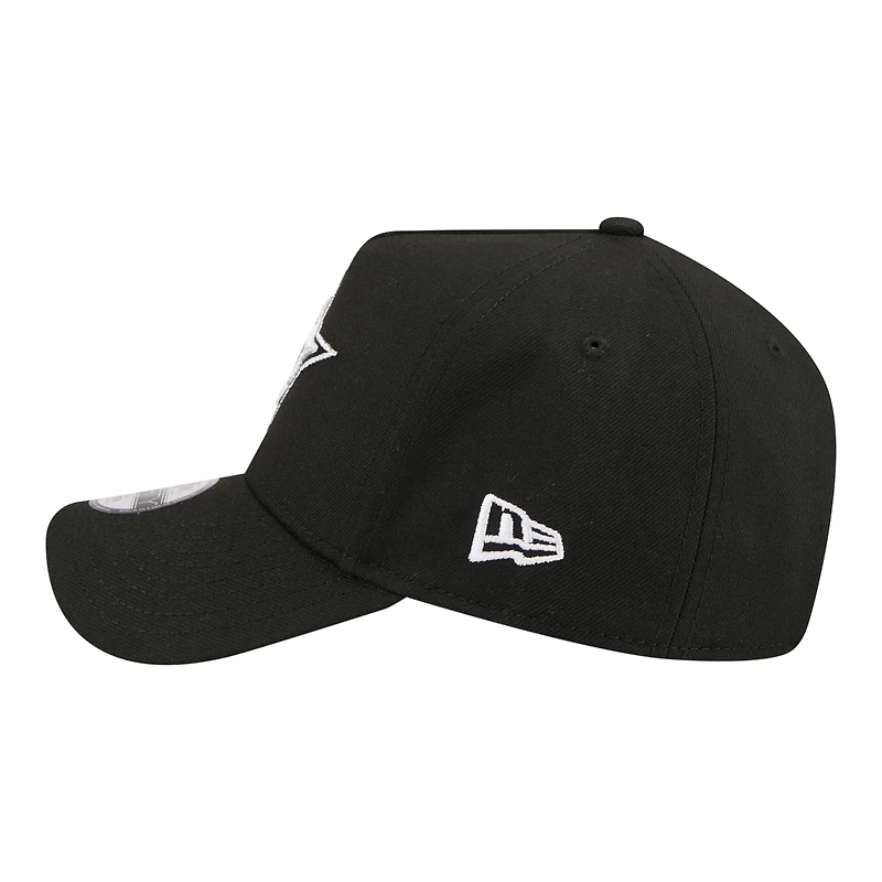 Youth New Era Black Dallas Stars 9FORTY A-Frame Adjustable Hat