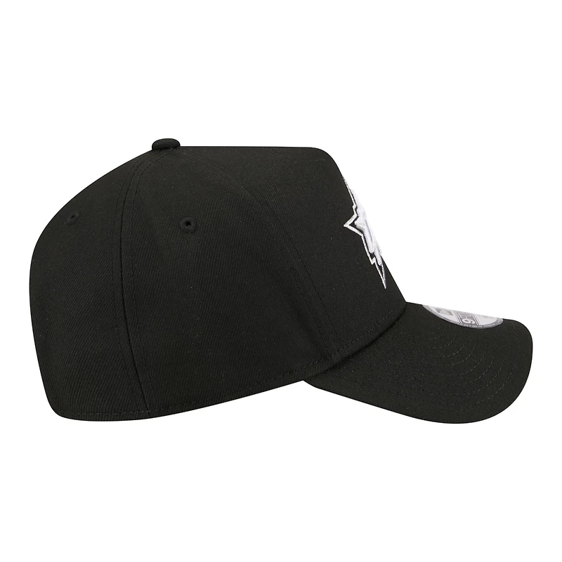Casquette ajustable New Era Dallas Stars 9FORTY A-Frame noire pour jeunes