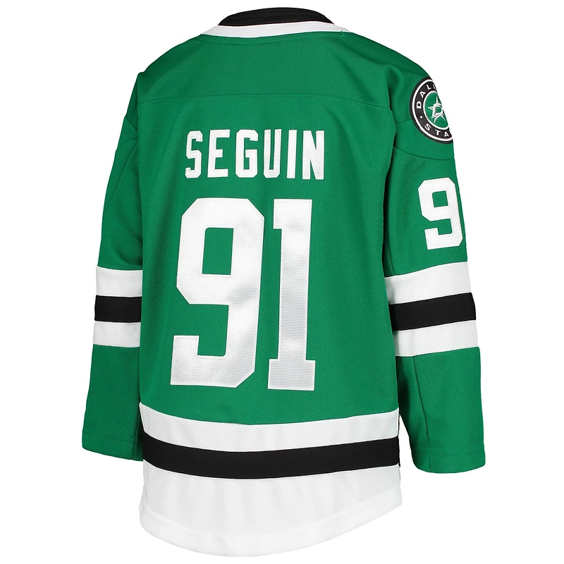 Maillot de joueur Premier à domicile des Stars Dallas vert Tyler Seguin Kelly Green pour jeunes