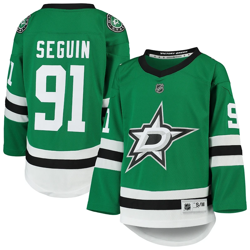 Maillot domicile réplique vert Kelly de Tyler Seguin pour jeune joueur des Stars Dallas.