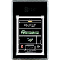 Jacy Sheldon Dallas Wings 2024 Panini Rookie Royalty WNBA Downtown Case Hit #6 SGC Authenticated 9.5 Rookie Card