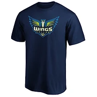 T-shirt bleu marine avec logo principal des Dallas Wings pour homme