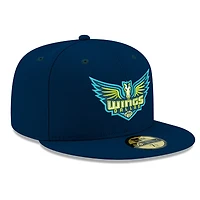 Men's New Era  Blue Dallas Wings Team 59FIFTY Fitted Hat