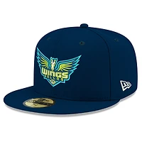 Men's New Era  Blue Dallas Wings Team 59FIFTY Fitted Hat