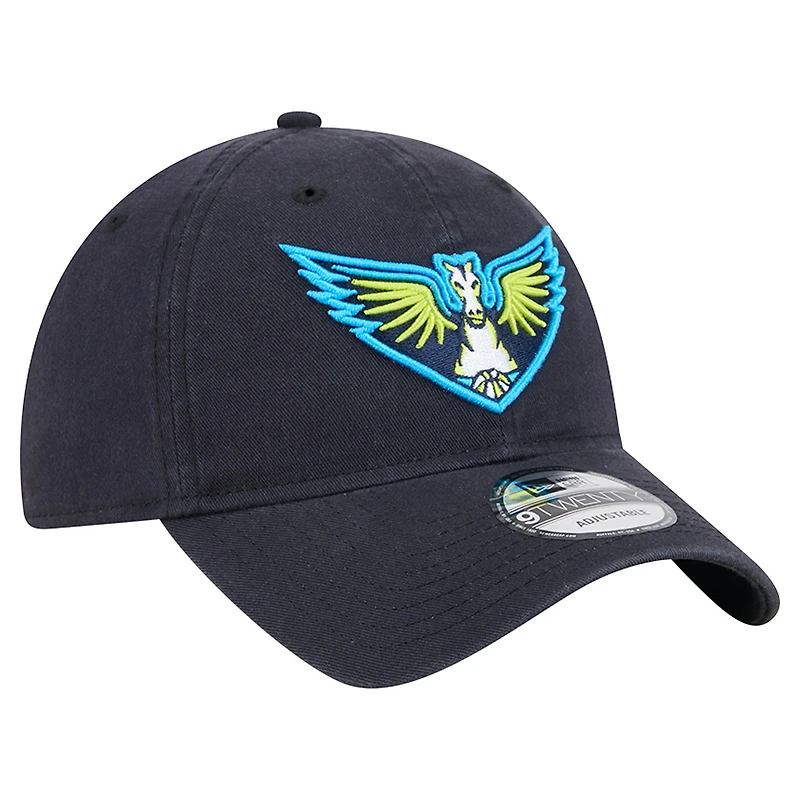 Casquette ajustable New Era Dallas Wings bleu marine pour homme