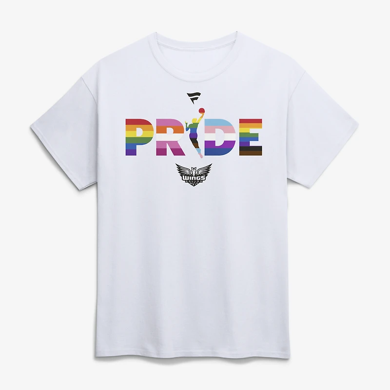 Men's  White Dallas Wings WNBA Pride T-Shirt