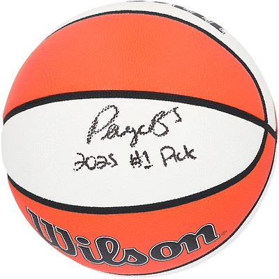 Paige Bueckers Dallas Wings Autographed Wilson Indoor/Outdoor Basketball with "2025 #1 Pick" Inscription