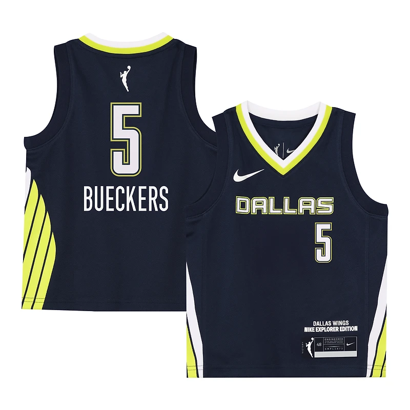 Preschool Nike Paige Bueckers Navy Dallas Wings Victory Jersey - Explorer Edition