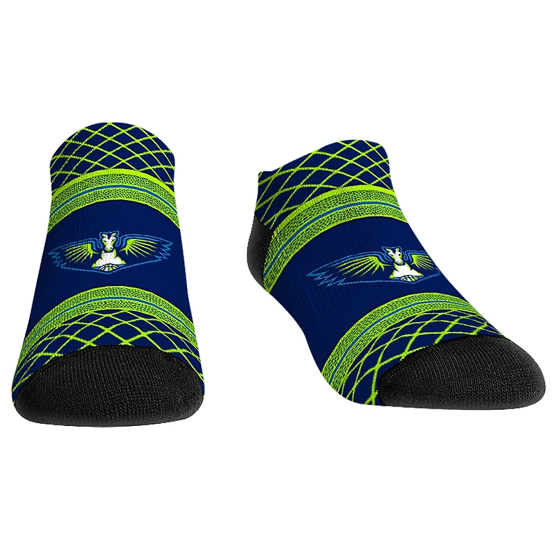 Rock Em Socks Dallas Wings Net Striped Ankle
