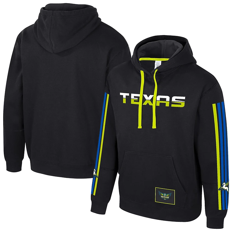 Sweat à capuche unisexe Stadium Essentials noir Dallas Wings City Star Rebel Edition