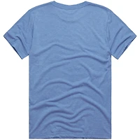 Unisex Homage Paige Bueckers Light Blue Dallas Wings Buckets Tri-Blend T-Shirt